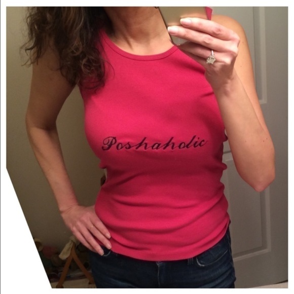 POSHAHOLIC Embroidered Tank Top/Pink. Price firm. - Picture 3 of 3